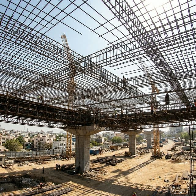 Metro Station Platform Reinforcement construction project secondary view